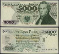 5.000 złotych 1.06.1982, seria M, numeracja 7080