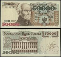 50.000 złotych 16.11.1993, seria T, numeracja 34