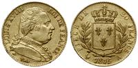 20 franków 1815 A, Paryż, złoto, 6.41 g, Fr. 525