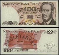 100 złotych 17.05.1976, seria AR, numeracja 8996