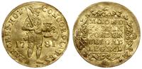 dukat 1781, złoto 3.45 g, Fr. 250, Delmonte 775,