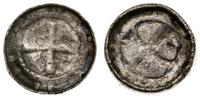 denar krzyżowy X/XI w., Aw: Krzyż grecki, w jedn