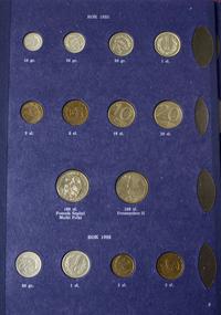 Polska, klaser z monetami polskimi z lat 1973-1986