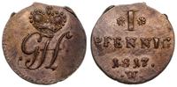 Niemcy, 1 fenig, 1817