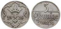 Polska, 5 fenigów, 1928