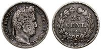 25 centymów 1846 A, Paryż, srebro próby '900', K