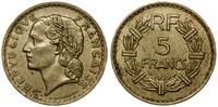 5 franków 1939, Paryż, brązal, KM 888a