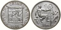 10 koron 1931, Kremnica, srebro próby '700', KM 