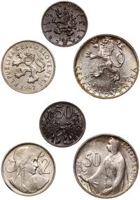 zestaw 3 monet 1947, w skład zestawu wchodzi 50 