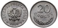20 groszy 1949, Warszawa, aluminium, Parchimowic