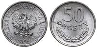 50 groszy DESTRUKT 1968, Warszawa, aluminium, rz