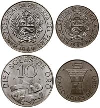zestaw 6 monet 1969, 5, 10, 25 centavos, 1/2 sol