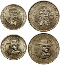 zestaw 2 monet: 5 oraz 10 soli 1971, Lima, Tupac