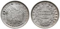 20 centavos 1909 H, Birmingham, srebro próby 835