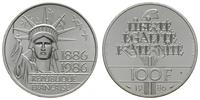 Francja, 100 franków - piefort (moneta wybita na grubym krążku), 1986