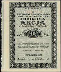 Polska, zbiorowa akcja na 10 złotych polskich, 5.04.1924