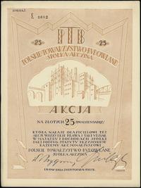 akcja na 25 złotych 28.11.1927, Lwów, emisja I, 