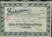 akcja na okaziciela na 100 franków 10.04.1924, P