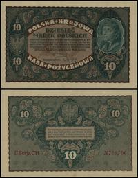 10 marek polskich 23.08.1919, II Serja CH numer 