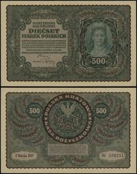 500 marek polskich 23.08.1919, I Serja BF numer 