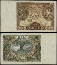 100 złotych 2.06.1932, Ser. AJ. numer 4268888, ś