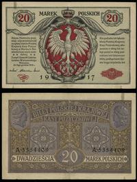 20 marek polskich 9.12.1916, seria A, numeracja 