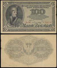 100 marek polskich 15.02.1919, Ser. BC, numeracj