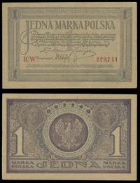 1 marka polska 17.05.1919, seria ICW, numeracja 
