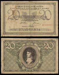 20 marek polskich 17.05.1919, seria H, numeracja