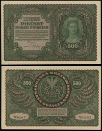 500 marek polskich 23.08.1919, II Serja Y, numer
