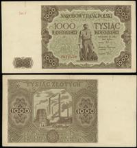 1.000 złotych 15.07.1947, seria F, numeracja 701