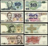 zestaw 11 banknotów o nominałach:, 10 złotych 1.