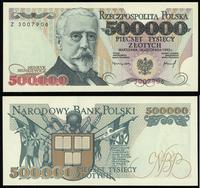 500.000 złotych 16.11.1993, seria Z, numeracja 3