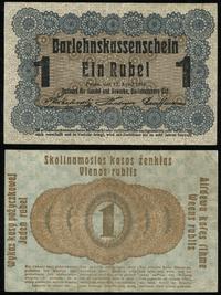 1 rubel 17.04.1916, bez serii i numeracji, na od