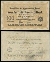 100.000.000 marek 22.09.1923, bez oznaczenia ser