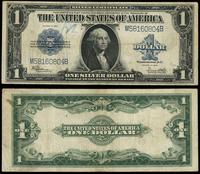 1 dolar 1923, seria M58160804B, niebieska piecze