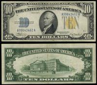 10 dolarów 1934 A, seria A99643462A, żółta piecz