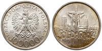 100.000 złotych 1990, USA, Solidarność 1980-1990