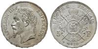 5 franków 1870 A, Paryż, piękne, Gadoury 739