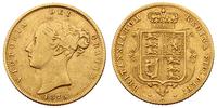 1/2 funta 1875, złoto 3.93 g