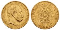 10 marek 1880/A, złoto 3.93 g