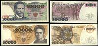 zestaw: 10.000 złotych 1.02.1987 i 20.000 złotyc