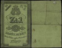 1 złoty 1831, podpis: Głuszyński, seria A, numer