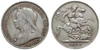 korona 1893, na rancie LVI, srebro 28.04 g, Spin