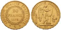 20 franków 1878/A, złoto 6.34 g