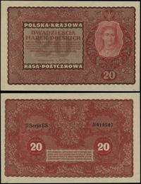 20 marek polskich 23.08.1919, II Serja ES, numer