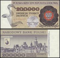 200.000 złotych 1.12.1989, seria A, numeracja 03