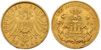 20 marek 1897, złoto 7.95 g
