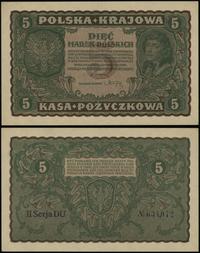 5 marek polskich 23.08.1919, II Serja D, numerac