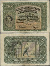 Szwajcaria, 50 franków, 1.04.1924